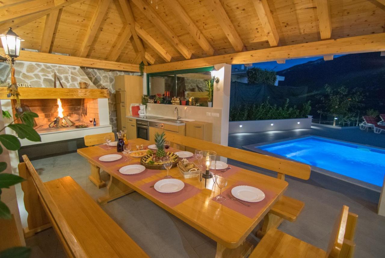 Kostanje Villa Milena With Heated Pool And Jacuzzi מראה חיצוני תמונה